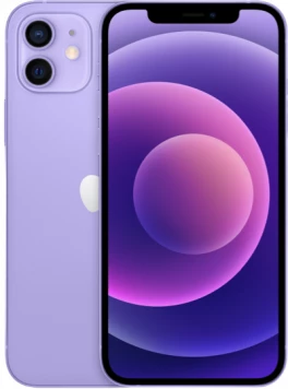 Apple - iPhone 12 - 128 Go - Reconditionné - Parfait état - Mauve