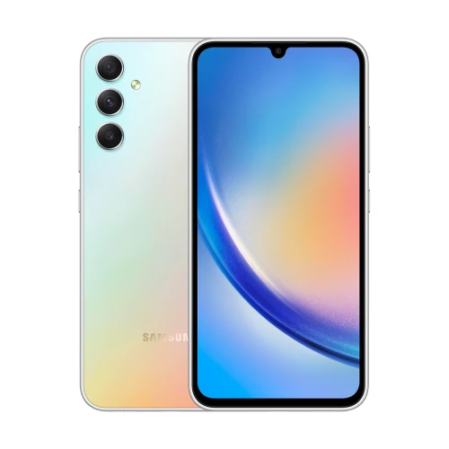 Samsung Galaxy A34 128 GB Silber