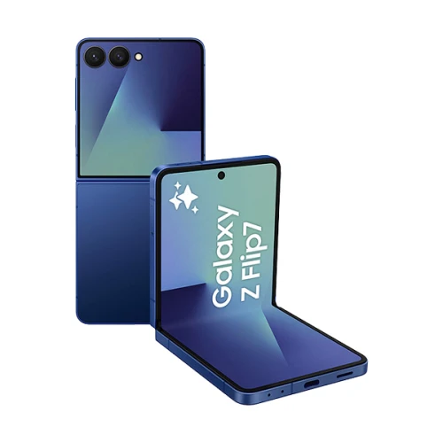 Samsung Galaxy Z Flip7 256 Gb Intensiv Bl&aring;