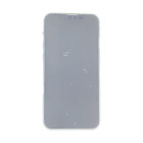 Foto de la pantalla sobreexpuesta para resaltar las imperfecciones