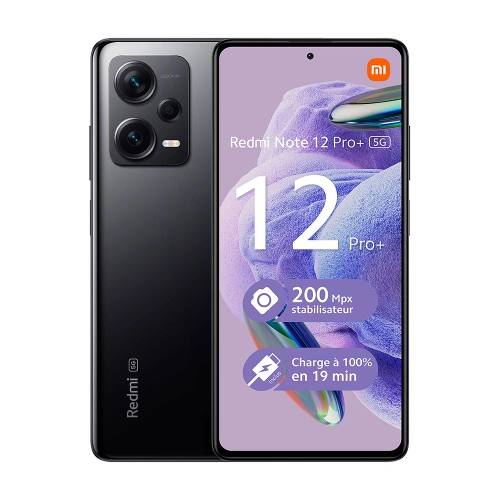 Xiaomi Redmi Note 12 Pro Plus 256 Go Noir