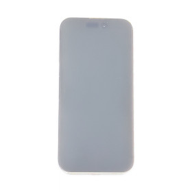 Foto de la pantalla sobreexpuesta para resaltar las imperfecciones