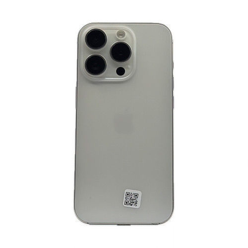iPhone 15 Pro 128 Go Titane blanc - Produit unique