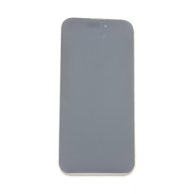Foto de la pantalla sobreexpuesta para resaltar las imperfecciones