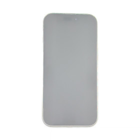 Foto de la pantalla sobreexpuesta para resaltar las imperfecciones
