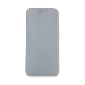 Foto de la pantalla sobreexpuesta para resaltar las imperfecciones