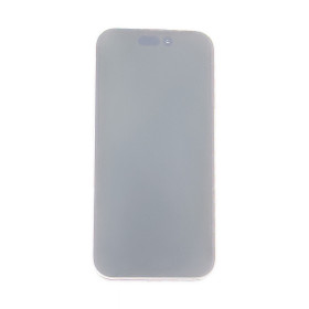 Foto de la pantalla sobreexpuesta para resaltar las imperfecciones