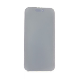 Foto de la pantalla sobreexpuesta para resaltar las imperfecciones