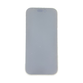 Foto de la pantalla sobreexpuesta para resaltar las imperfecciones