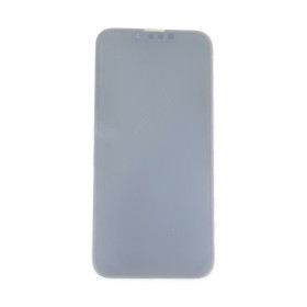 Foto de la pantalla sobreexpuesta para resaltar las imperfecciones