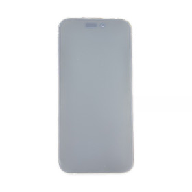 Foto de la pantalla sobreexpuesta para resaltar las imperfecciones