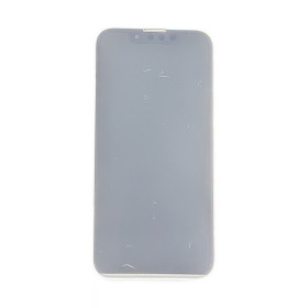 Foto de la pantalla sobreexpuesta para resaltar las imperfecciones