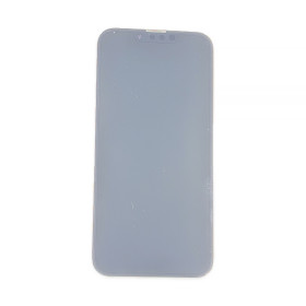 Foto de la pantalla sobreexpuesta para resaltar las imperfecciones