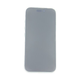 Foto de la pantalla sobreexpuesta para resaltar las imperfecciones
