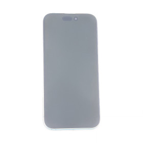 Foto de la pantalla sobreexpuesta para resaltar las imperfecciones