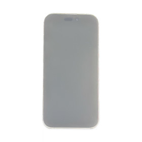 Foto de la pantalla sobreexpuesta para resaltar las imperfecciones