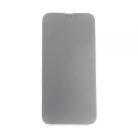 Foto de la pantalla sobreexpuesta para resaltar las imperfecciones