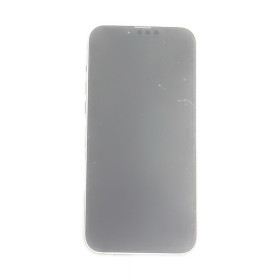 Foto de la pantalla sobreexpuesta para resaltar las imperfecciones
