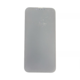 Foto de la pantalla sobreexpuesta para resaltar las imperfecciones