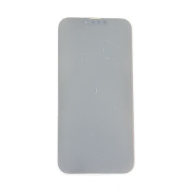 Foto de la pantalla sobreexpuesta para resaltar las imperfecciones