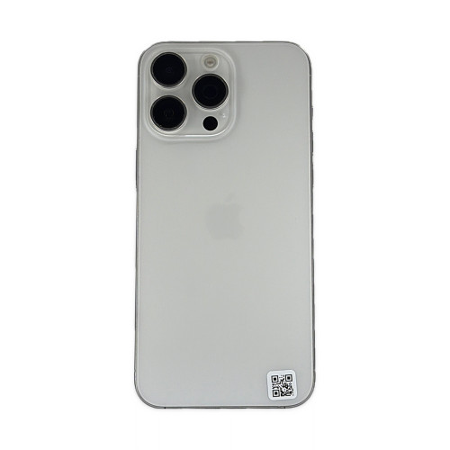 iPhone 15 Pro Max 256 GB Titan Wei&szlig; - Einzigartiges Produkt