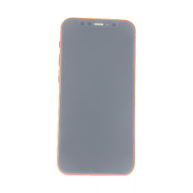 Foto de la pantalla sobreexpuesta para resaltar las imperfecciones