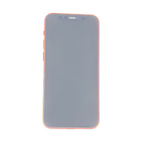 Foto de la pantalla sobreexpuesta para resaltar las imperfecciones