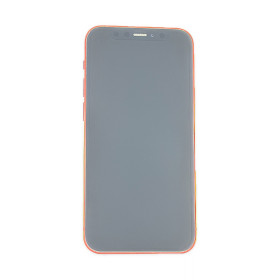Foto de la pantalla sobreexpuesta para resaltar las imperfecciones