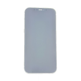 Foto de la pantalla sobreexpuesta para resaltar las imperfecciones