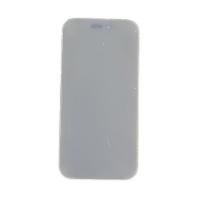 Overexposed screen photo to highlight imperfections