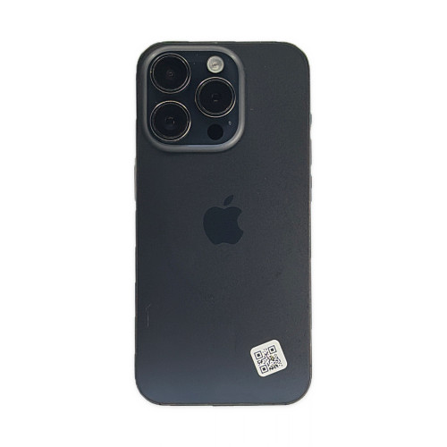 iPhone 15 Pro 128 Go Titane noir - Produit unique