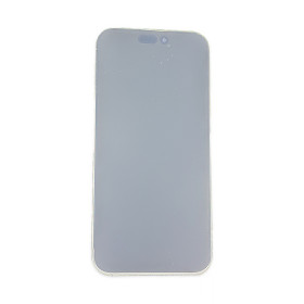 Foto de la pantalla sobreexpuesta para resaltar las imperfecciones