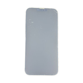 Foto de la pantalla sobreexpuesta para resaltar las imperfecciones