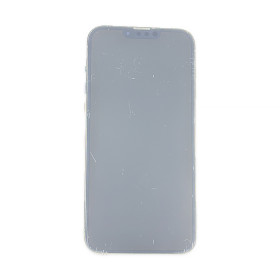 Foto de la pantalla sobreexpuesta para resaltar las imperfecciones