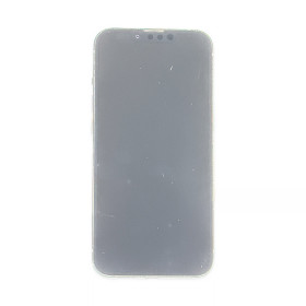Foto de la pantalla sobreexpuesta para resaltar las imperfecciones