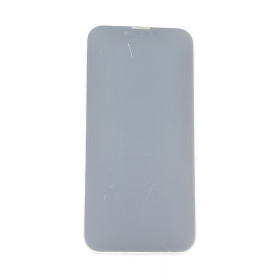 Foto de la pantalla sobreexpuesta para resaltar las imperfecciones