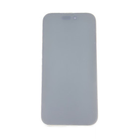 Foto de la pantalla sobreexpuesta para resaltar las imperfecciones