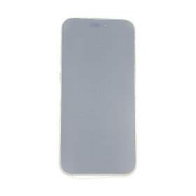 Foto de la pantalla sobreexpuesta para resaltar las imperfecciones