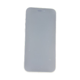 Foto de la pantalla sobreexpuesta para resaltar las imperfecciones