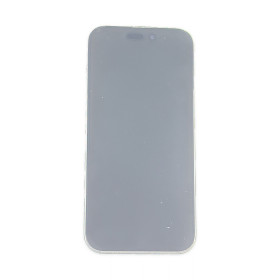 Foto de la pantalla sobreexpuesta para resaltar las imperfecciones