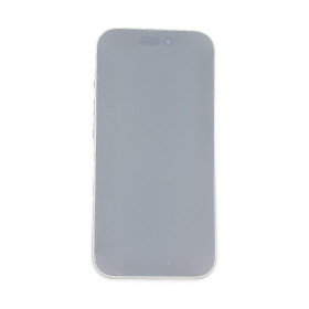Foto de la pantalla sobreexpuesta para resaltar las imperfecciones
