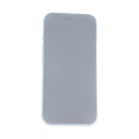 Foto de la pantalla sobreexpuesta para resaltar las imperfecciones