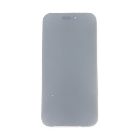 Foto de la pantalla sobreexpuesta para resaltar las imperfecciones