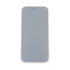Foto de la pantalla sobreexpuesta para resaltar las imperfecciones