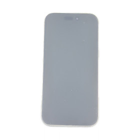 Overexposed screen photo to highlight imperfections