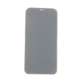 Foto de la pantalla sobreexpuesta para resaltar las imperfecciones
