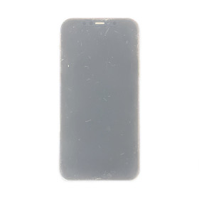 Foto dello schermo sovraesposta per evidenziare le imperfezion