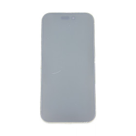Overexposed screen photo to highlight imperfections