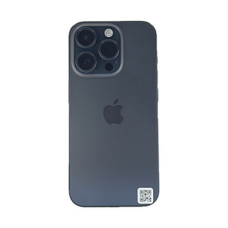 Apple - iPhone 15 Pro - 128 Go - Reconditionné - Premium - Titane bleu