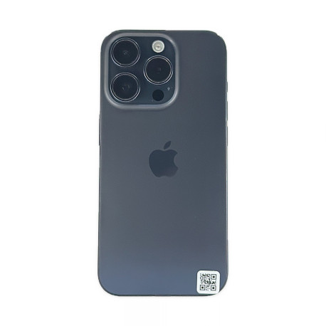 Apple - iPhone 15 Pro - 128 Go - Reconditionné - Premium - Titane bleu